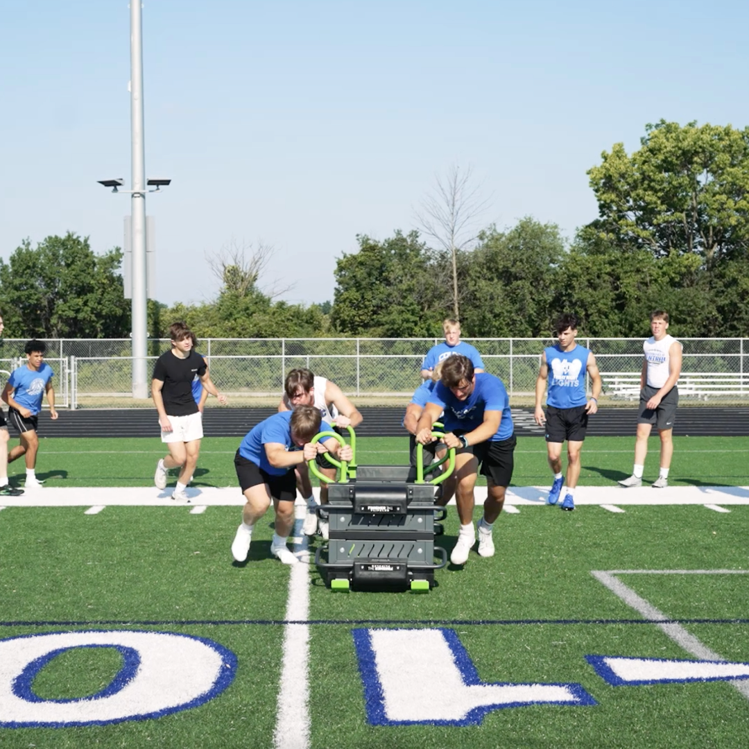 Lateral FlipSled Sled Push 